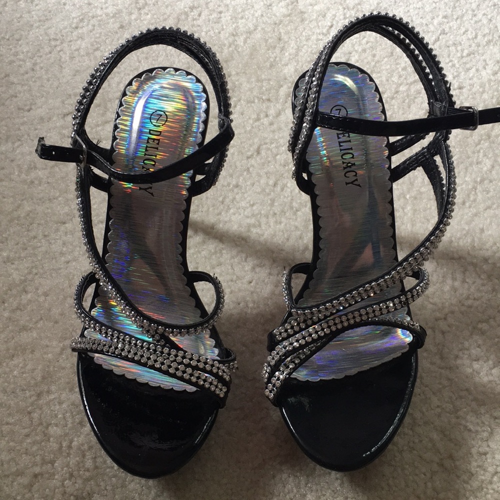 Black heels